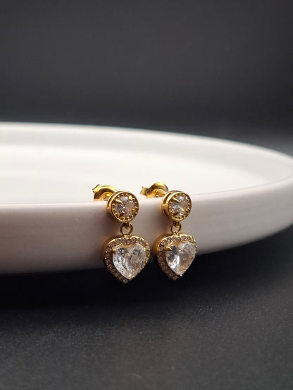 Aurelia Heart Earrings