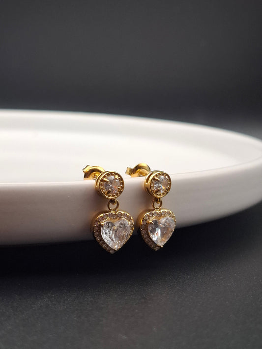 Aurelia Heart Earrings